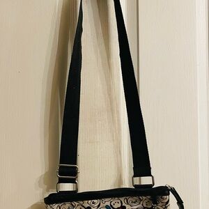 Disney Parks/ Store Tsum Tsum All Characters Black and White Crossbody Bag